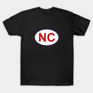 North Carolina State Sticker T-Shirt